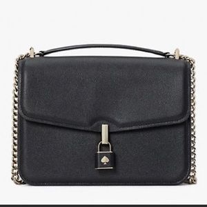 LG Kate Spade Grained Pebble Leather w/Locket shoulder bag